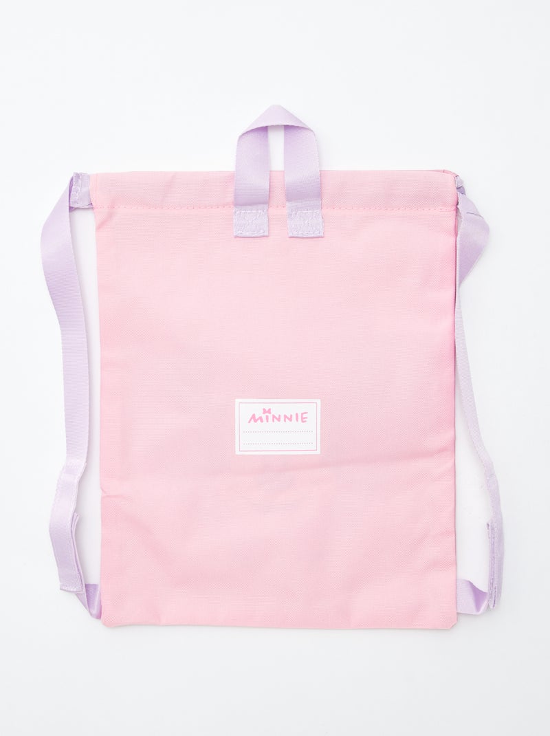 Sac à dos type tote bag 'Minnie' 'Disney' Rose - Kiabi