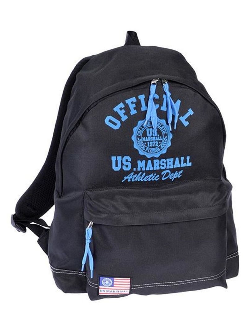 Sac à dos US Marshall Noir - Kiabi