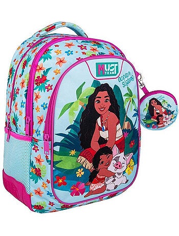 Sac à dos 'Vaiana' Ocean Sisters 43 cm avec pochette assortie – Disney