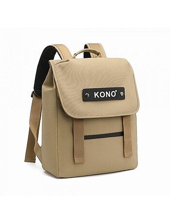 Sac à dos vintage 34x11x40 cm imperméable pour pc - kono