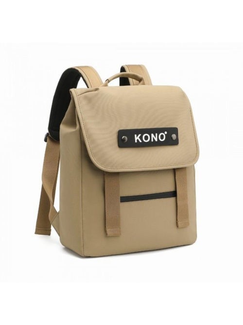 Sac à dos vintage 34x11x40 cm imperméable pour pc - kono - Kiabi Sac à dos vintage 34x11x40 cm imperméable pour pc - kono - Kiabi