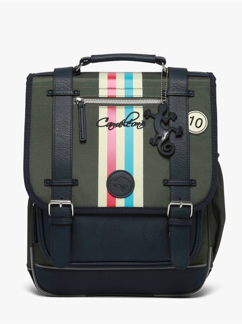 Sac À Dos Vintage Urban 2 Compartiments Cameleon - Kiabi