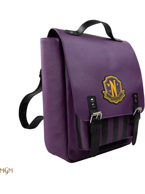 Sac à dos Violet Académie Nevermore - Mercredi - Kiabi