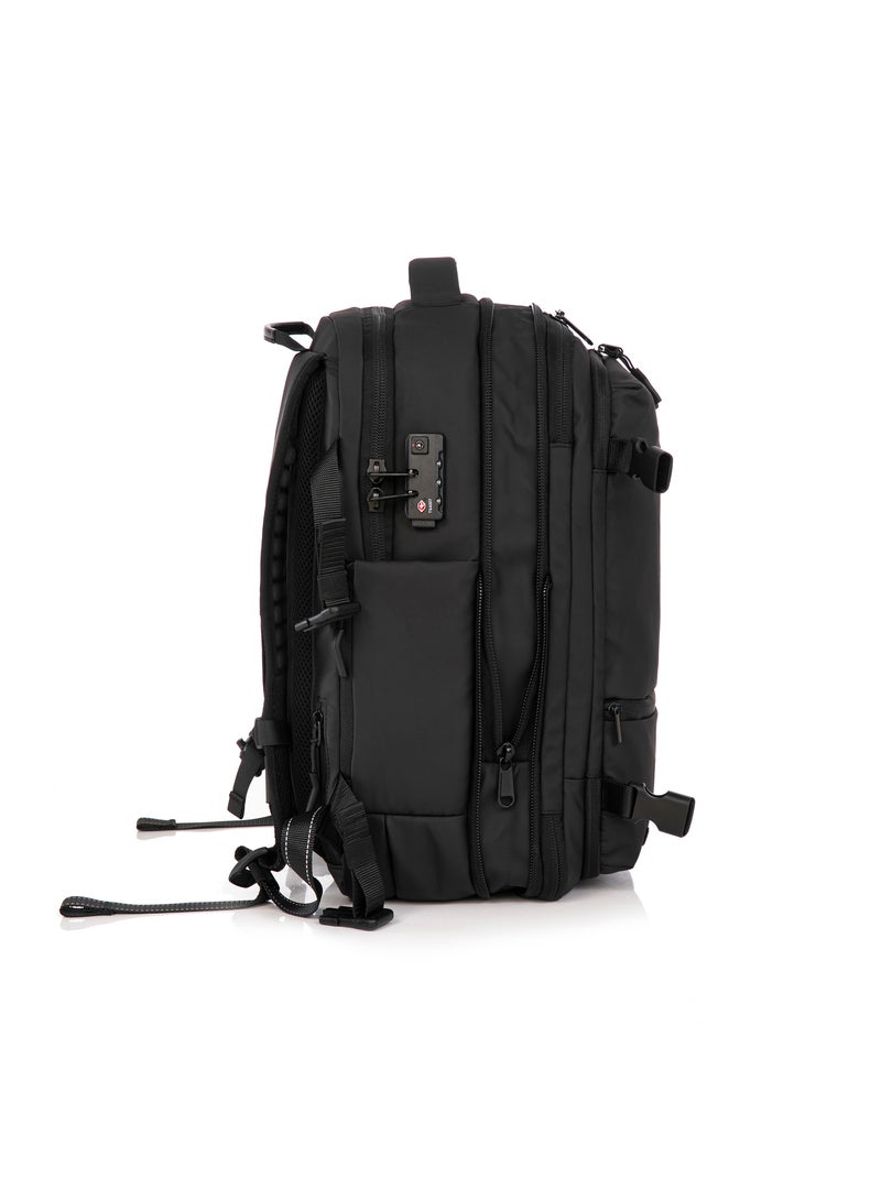 Sac à Dos Voyage Sous Vide avec Pompe à Air et Pèse Bagage | Cadenas TSA | CELIMS France Noir - Kiabi
