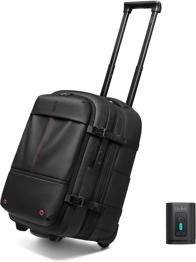 Sac à dos Voyage sous Vide avec Pompe | Cadenas Intégrée | CELIMS France Noir - Kiabi
