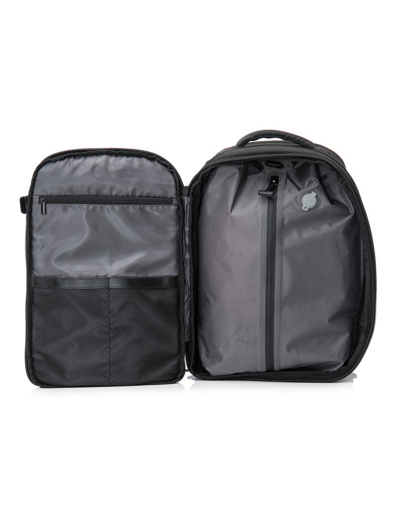 Sac à dos Voyage sous Vide avec Pompe | Cadenas Intégrée | CELIMS France Noir - Kiabi