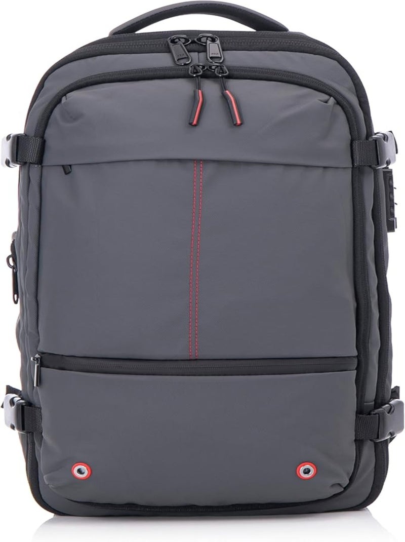 Sac à dos Voyage sous Vide | Cadenas Intégrée | CELIMS France Gris - Kiabi