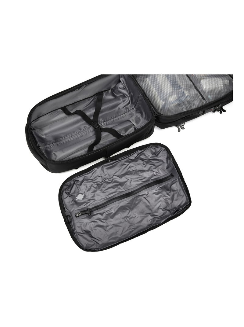 Sac à dos Voyage sous Vide | Cadenas Intégrée | CELIMS France Noir - Kiabi