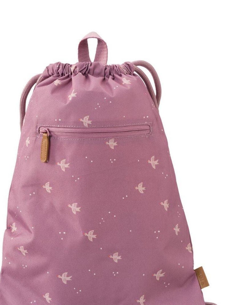 Sac à ficelles Swallow Violet - Kiabi