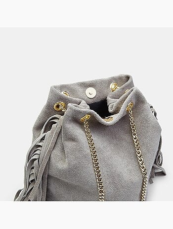 Sac à franges et cordon de serrage Bata