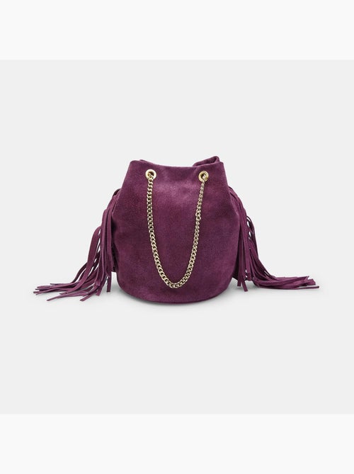 Sac à franges et cordon de serrage Bata - Kiabi