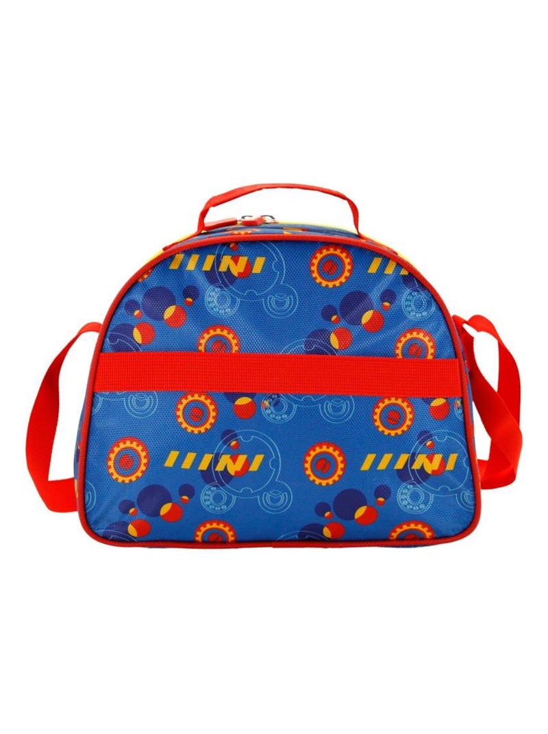 Sac à Goûter 3D - Mickey Mouse Happy Friends Bleu - Kiabi