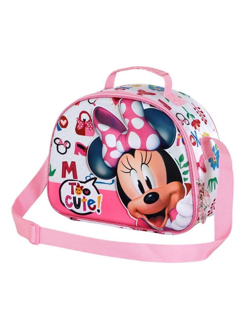 Sac à Goûter 3D - Minnie Mouse Too Cute Rose - Kiabi