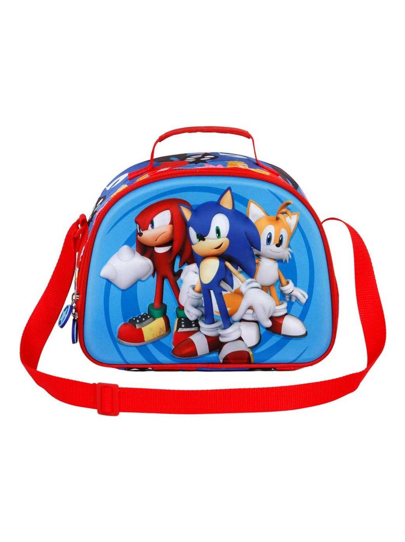 Sac à Goûter 3D - Sonic Friends Bleu - Kiabi
