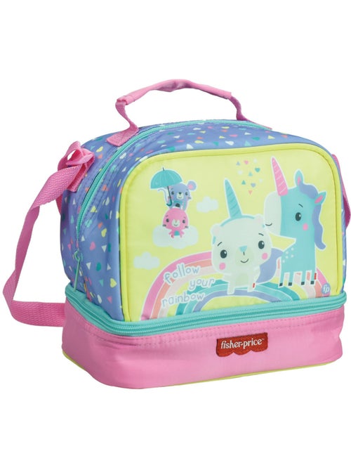 Sac à goûter – Licorne Rainbow 21 CM - Kiabi