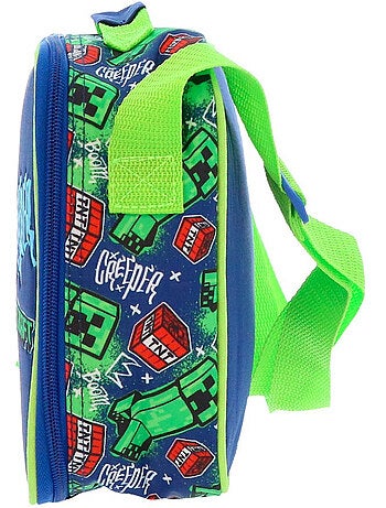 Sac à goûter – 'Minecraft' – Creeper Boom 27 CM