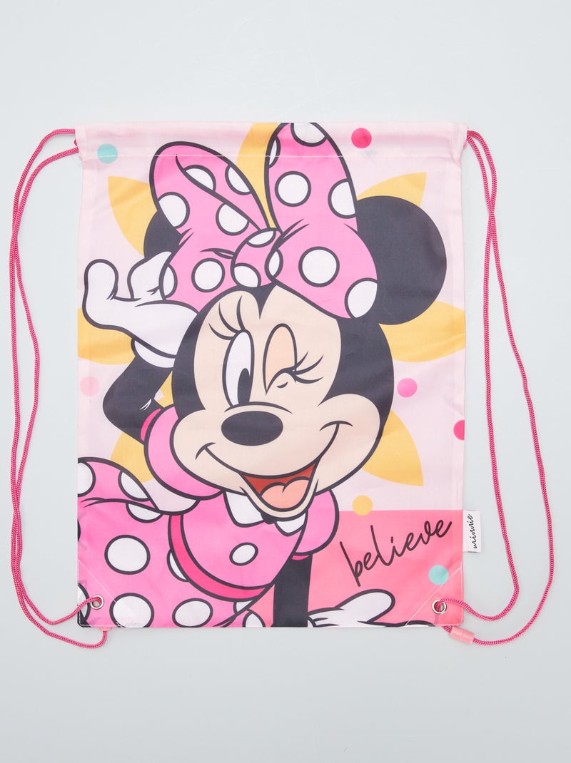 Sac à gouter 'Minnie' rose - Kiabi