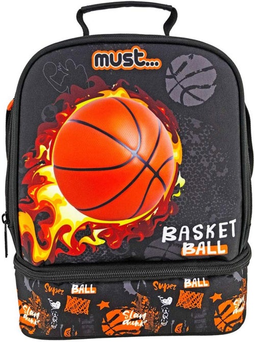 Sac à goûter – 'NBA' – isotherme Fire Basketball Must 24 CM - Kiabi Sac à goûter – 'NBA' – isotherme Fire Basketball Must 24 CM - Kiabi