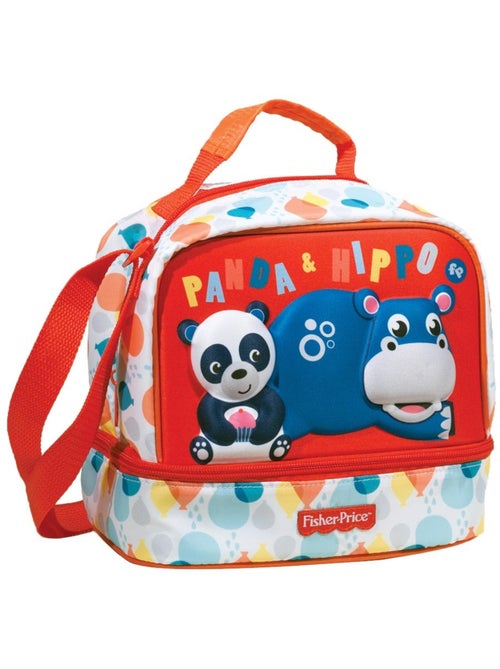 Sac à goûter – Panda & Hippo 21 CM – Fisher price - Kiabi