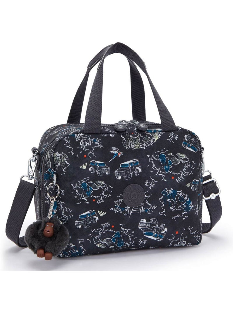 Sac à goûter – Sac Repas MIYO 25 CM – Kipling Noir Multicolore - Kiabi