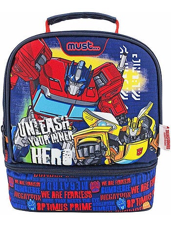 Sac à goûter – 'Transformers' – isotherme Your inner Hero 24 CM