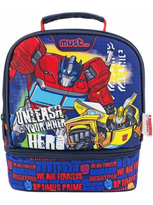 Sac à goûter – 'Transformers' – isotherme Your inner Hero 24 CM - Kiabi Sac à goûter – 'Transformers' – isotherme Your inner Hero 24 CM - Kiabi
