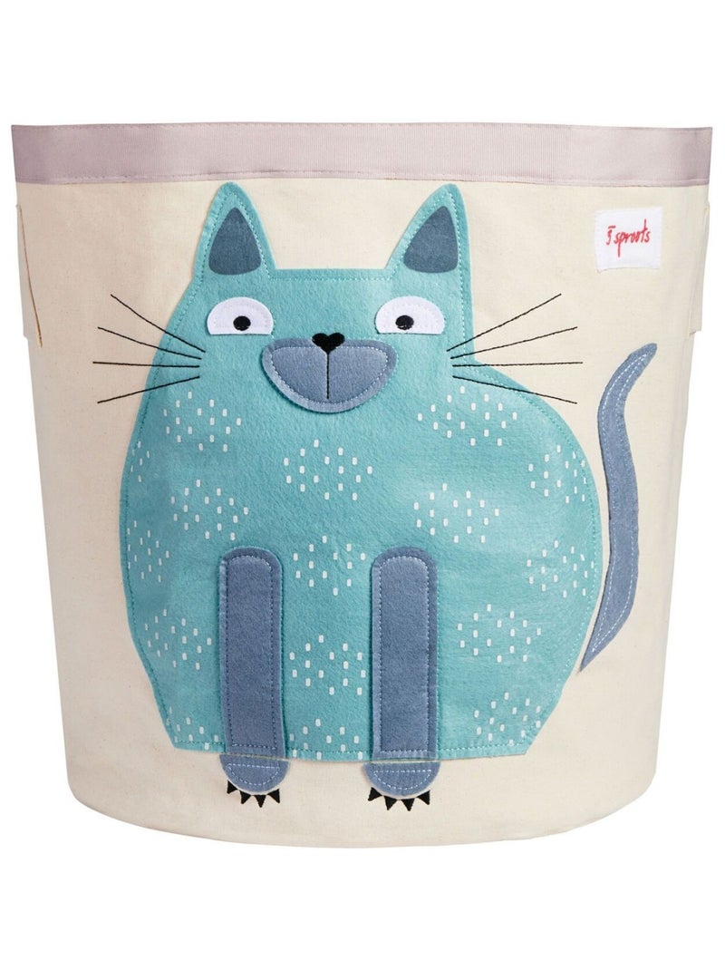 Sac à jouets Chat Bleu - Kiabi
