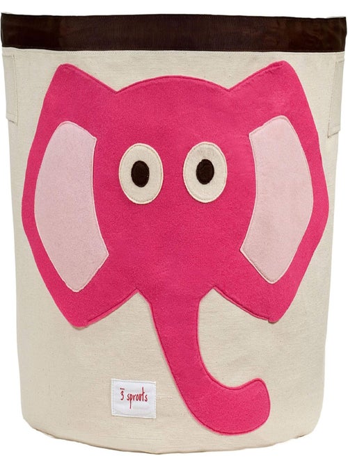 Sac à jouets Eléphant Rose - Kiabi