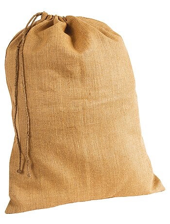 Sac à jouets en jute 'Deko&co'