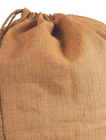 Sac à jouets en jute 'Deko&co'