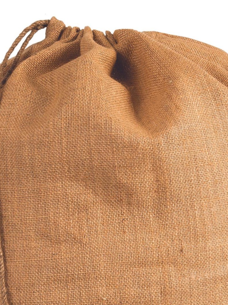 Sac à jouets en jute 'Deko&co' Beige - Kiabi