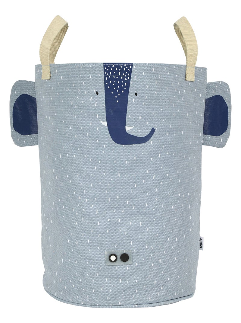 Sac à jouets Mrs. Elephant (60 cm) Bleu - Kiabi