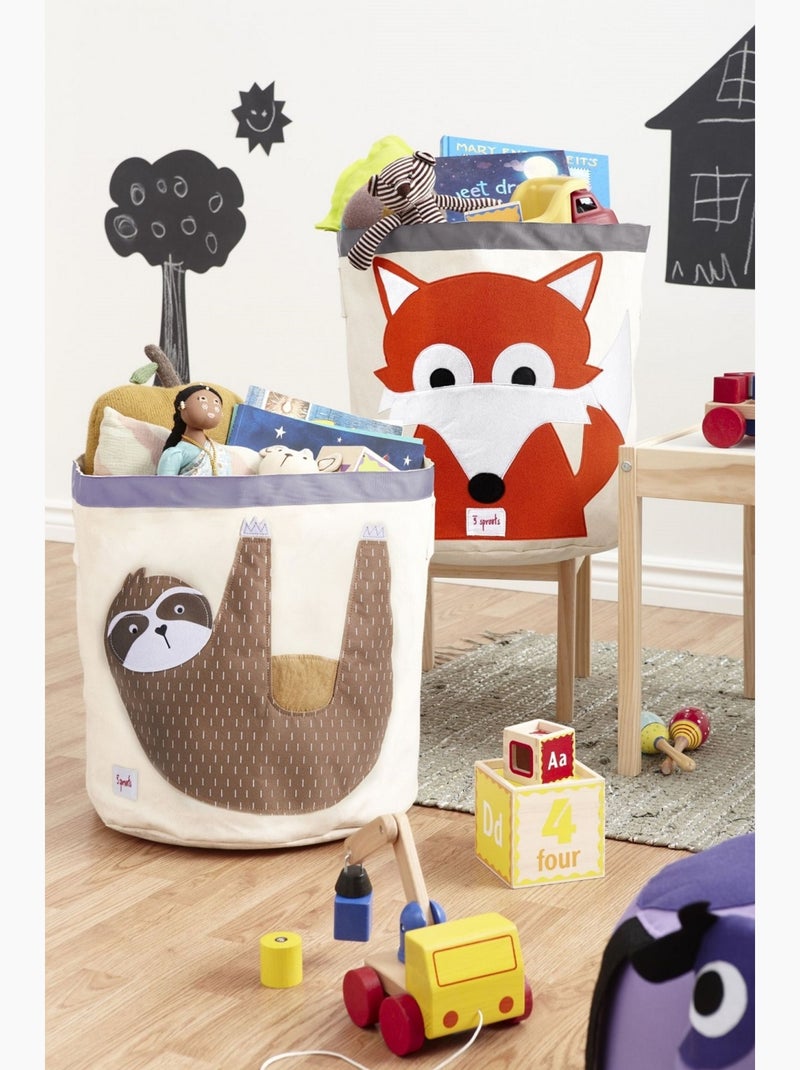 Sac à jouets Paresseux Marron - Kiabi