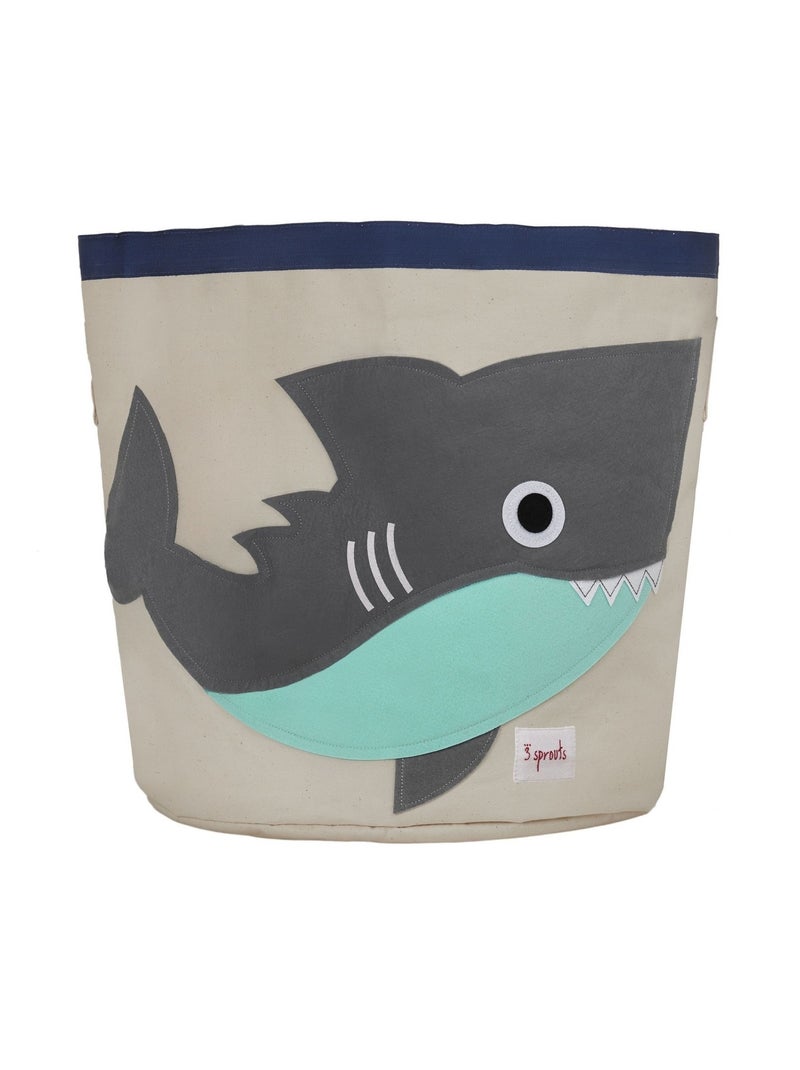Sac à jouets Requin Gris - Kiabi