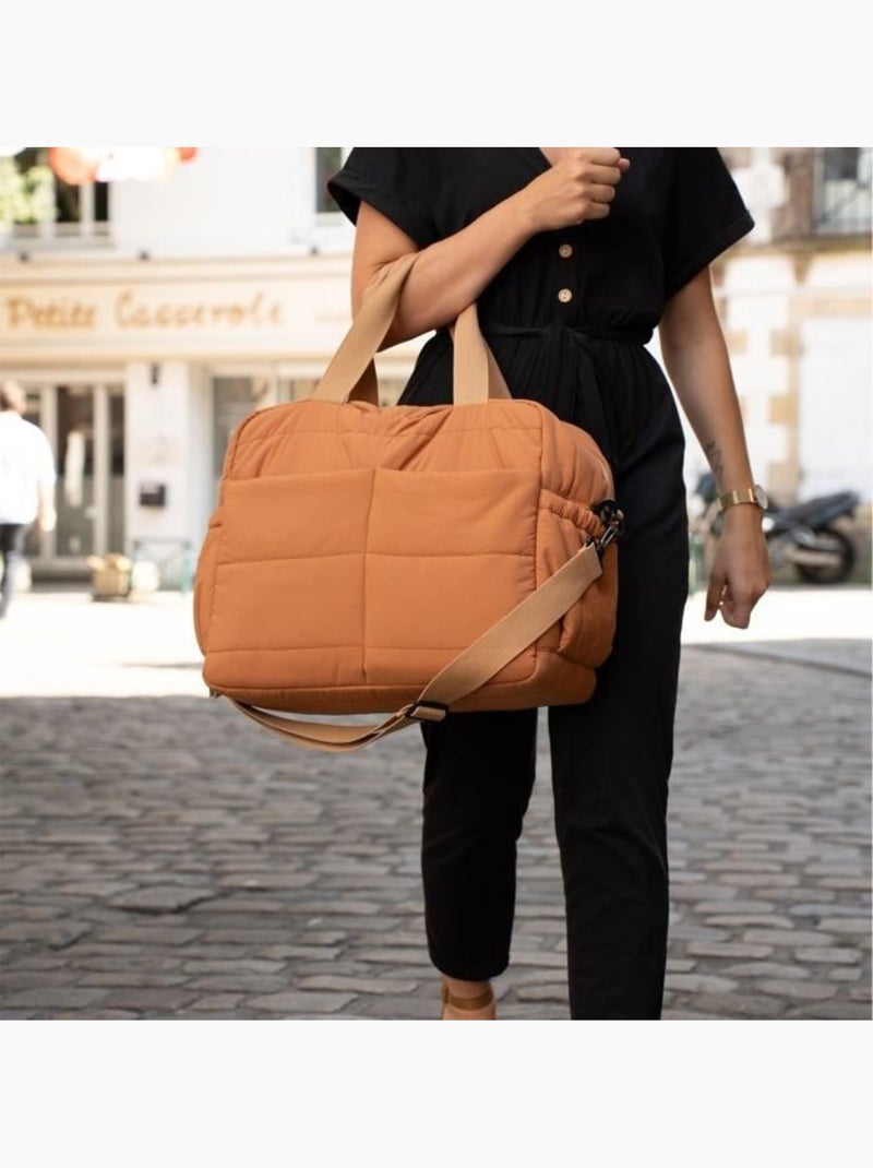 Sac à langer - thermobaby - plumea - ocre Marron - Kiabi