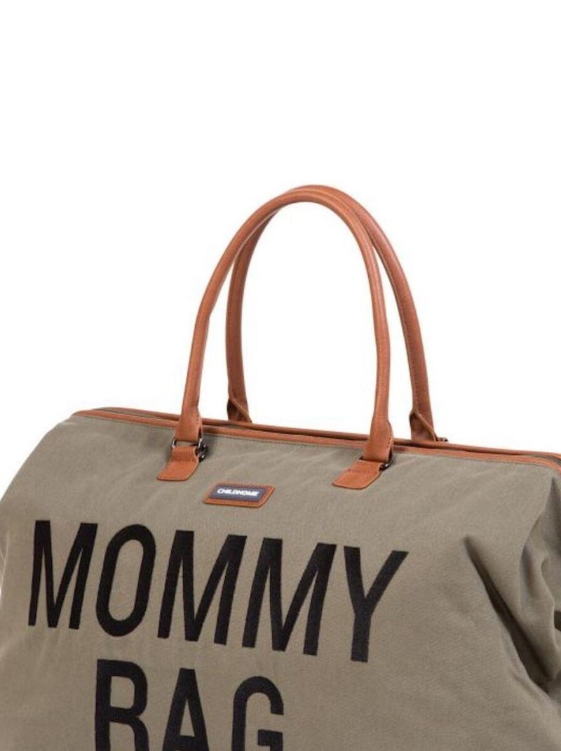 Sac à langer à anses Mommy bag matelassé kaki Vert - Kiabi