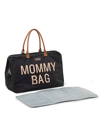 Sac à langer à anses Mommy bag noir