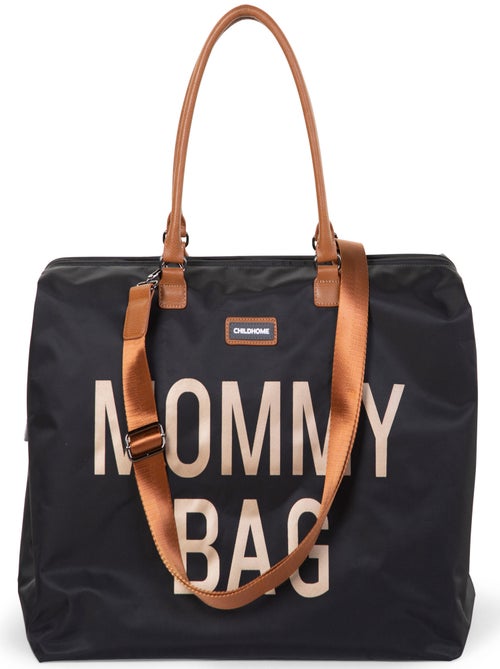 Sac à langer à anses Mommy bag noir - Kiabi