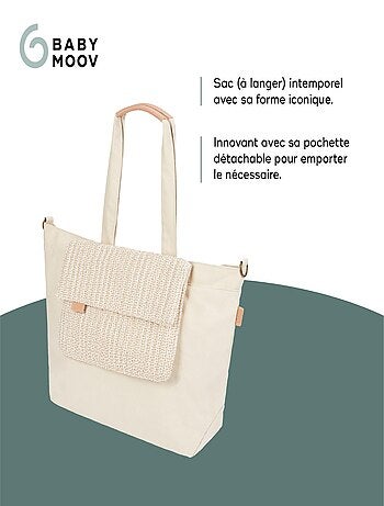 Sac à langer avec pochette amovible zebra 'babymoov'
