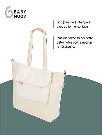 Sac à langer avec pochette amovible zebra 'babymoov'