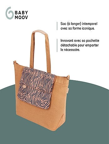 Sac à langer avec pochette amovible zebra 'babymoov'