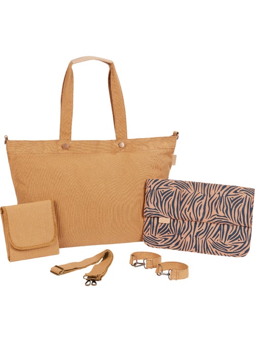 Sac à langer avec pochette amovible zebra 'babymoov' - Kiabi