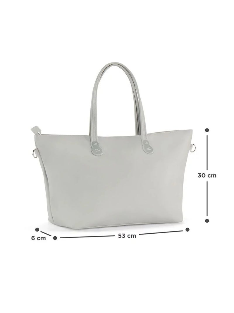 Sac a langer avec tapis de change Gris clair - Kiabi
