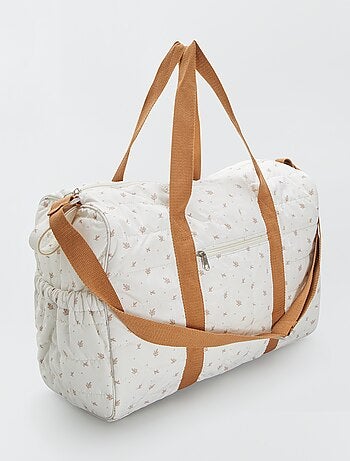 Sac à langer avec tapis et attache poussette