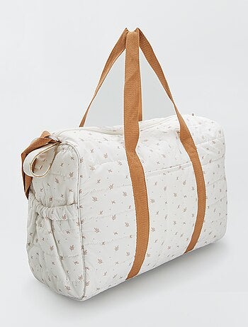 Sac à langer avec tapis et attache poussette