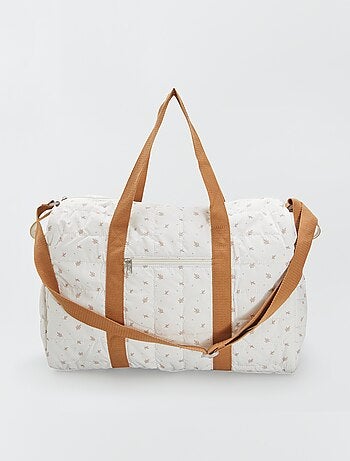 Sac à langer avec tapis et attache poussette