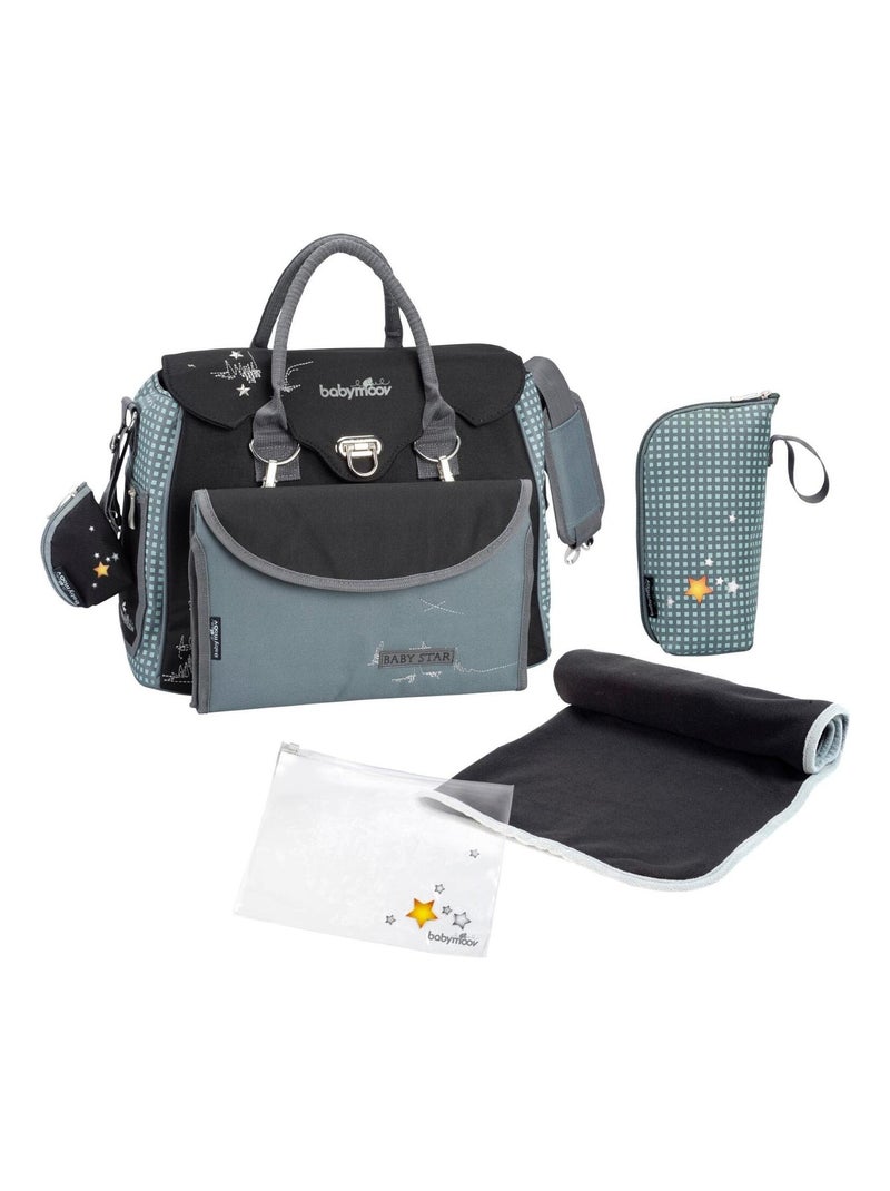 Sac à langer Baby Style Bag Star 'Babymoov' Noir - Kiabi