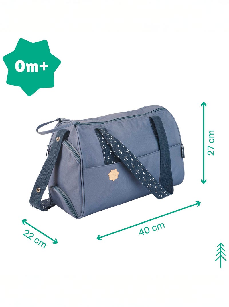 Sac à langer 'Badabulle' Bleu - Kiabi