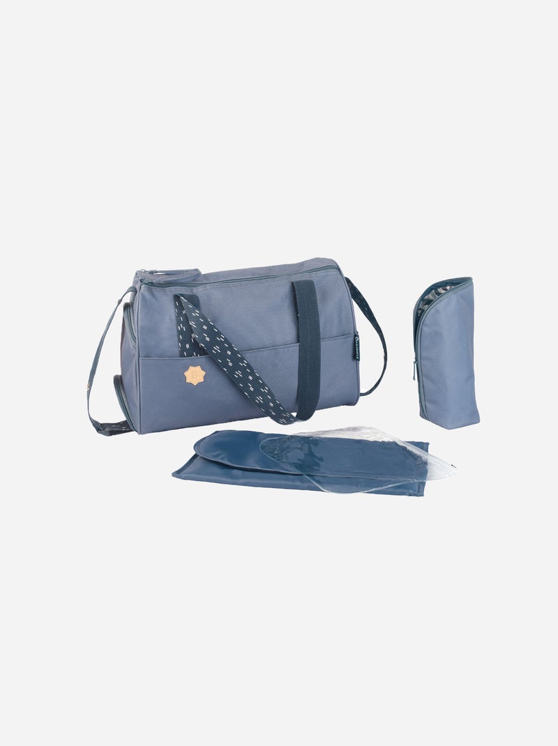 Sac à langer 'Badabulle' Bleu - Kiabi