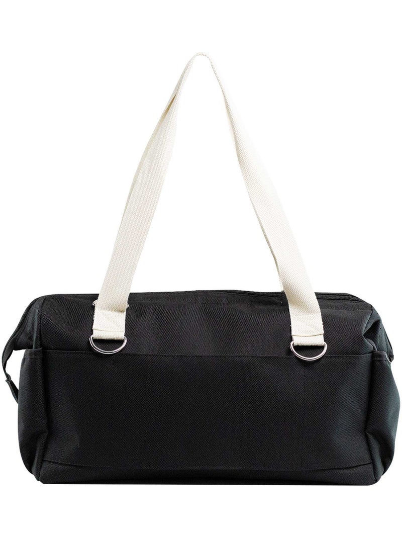 Sac à Langer Bandoulière Noir - Kiabi